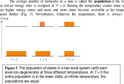 Figure 5  The population of states in a two-level system (with each 