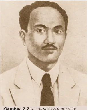 Gambar 2.2  dr. Sutomo (1888-1938) 