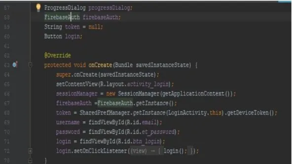 Gambar 2.7 Contoh Script Java 