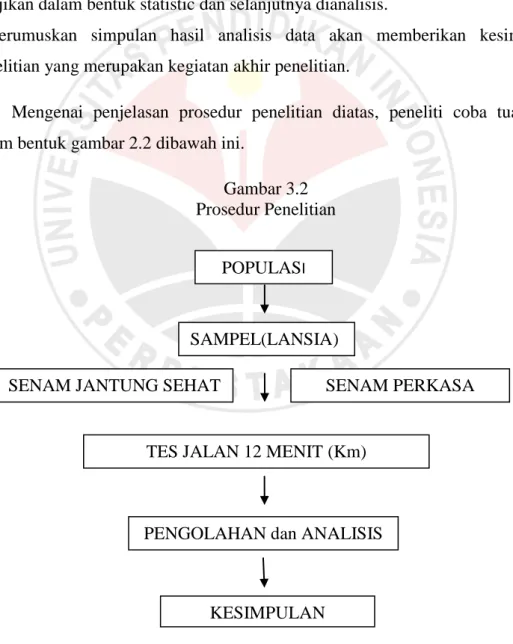 Gambar 3.2   Prosedur Penelitian 