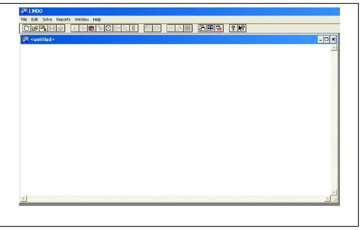 Gambar 1. Tampilan papan Lindo sebelum ditulis program 