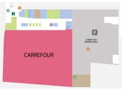 Gambar 2. 12 Peta Resort Level Paris Van Java Mall  