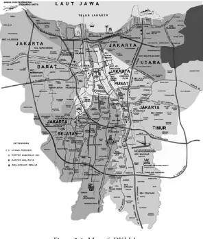 Figure 5.1. Map of  DKI Jakarta
