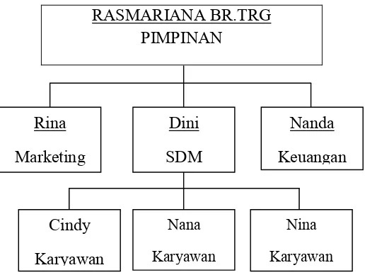 Gambar 2.1 Struktur Organisasi