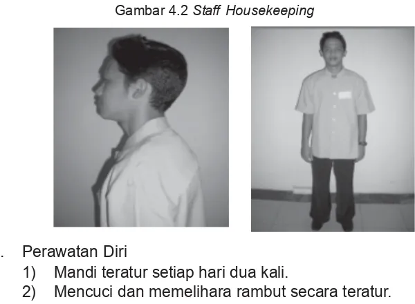 Gambar 4.2 Staff Housekeeping
