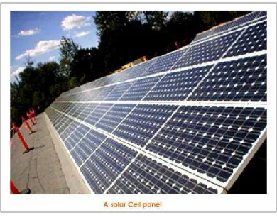 Gambar 5.6 Solar cell sumber : www.tutorvista.com  