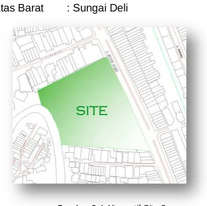 Gambar 2.4 Alternatif Site 2 