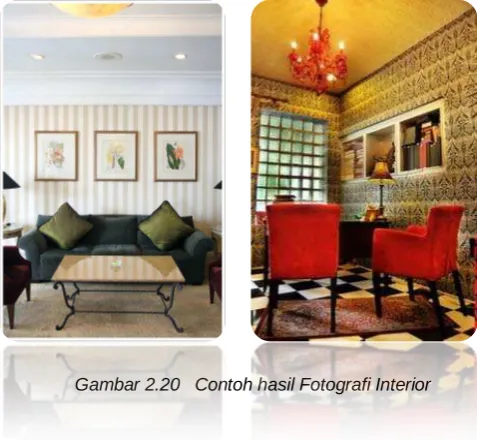 Gambar 2.20   Contoh hasil Fotografi Interior 