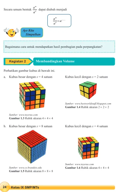 Gambar 1.6 Rubik ukuran 4 × 4 × 4 