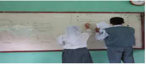 Figure 3. Students’ presentation