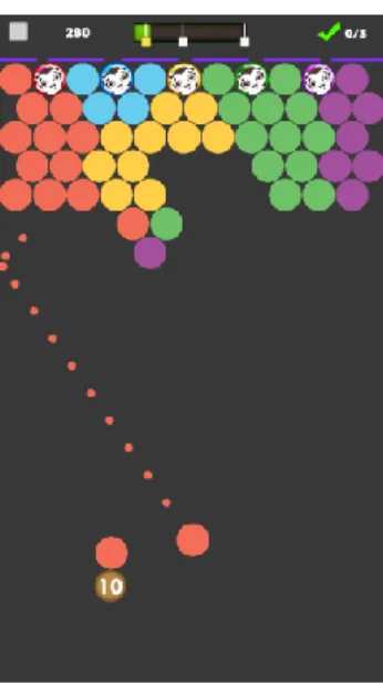 Gambar 3.2. Prototype Bubble Shooter Desime 
