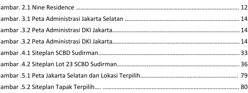 Gambar .5.2 Sitepla� Tapak Terpilih…. ………………....………………………………………………….……. 80 