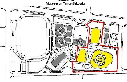 Gambar 4.6 Masterplan Taman Sriwedari 