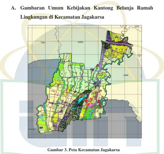 Gambar 3. Peta Kecamatan Jagakarsa 