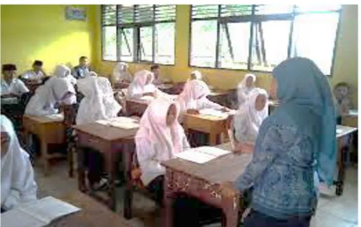 Gambar 4.3 Pelaksanaan Supervisi Kunjungan Kelas 