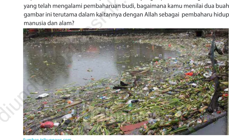 Gambar 13.4 Sungai yang kotor 