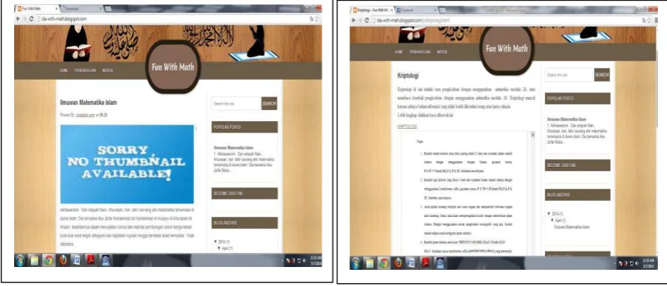 Figure 1  Page Looks blog face learning that valid, practical 