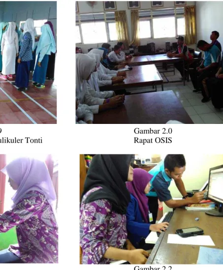 Gambar 2.0  Rapat OSIS 