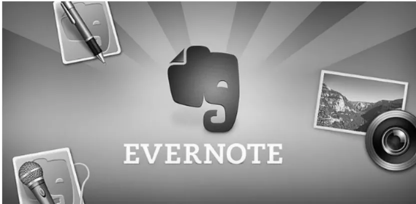 Gambar 3.11 Evernote Wall Android Market  
