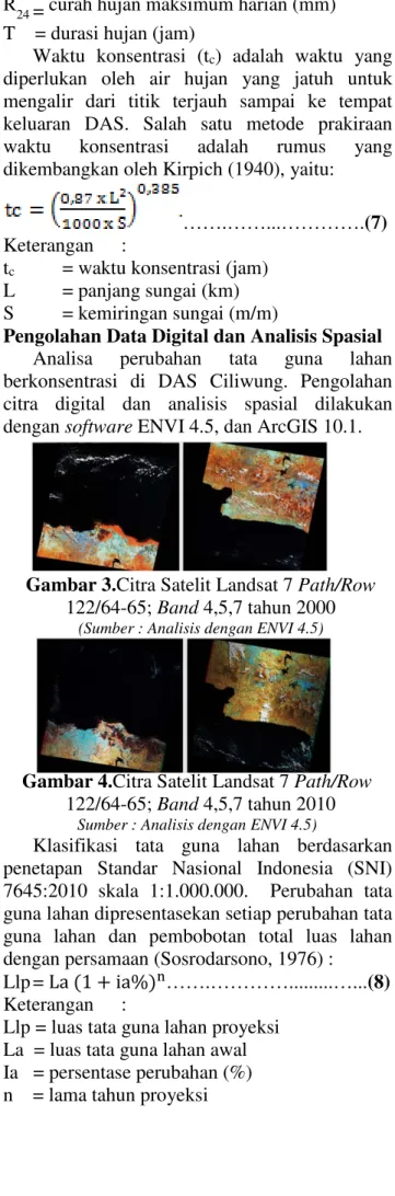 Gambar 4.Citra Satelit Landsat 7 Path/Row 