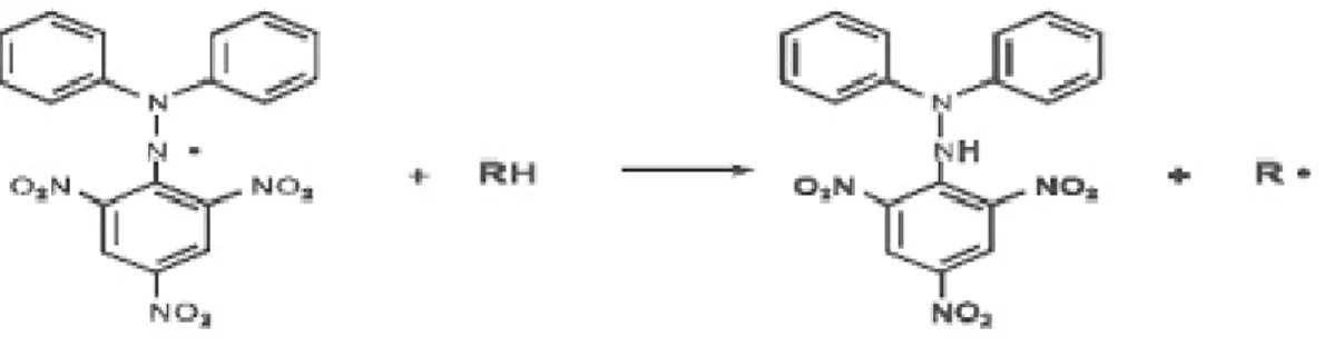 Gambar 2.4 Struktur kimia DPPH 