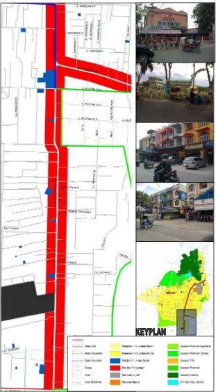 Gambar 4.4 Penggunaan Lahan di Ruas Jalan Marelan RayaSumber: Dinas Tata Ruang dan Tata Bangunan Kota Medan, 2012
