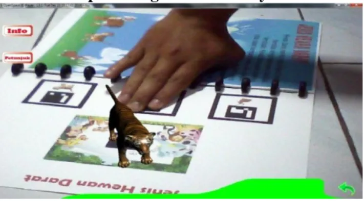 Gambar 17 Tampilan 3D AR  5.  Kesimpulan dan Saran 