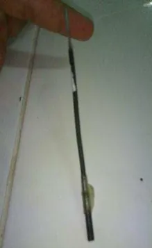 Gambar 1. Elektroda pasta karbon aktif 
