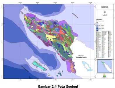 Gambar 2.4 Peta Geologi 