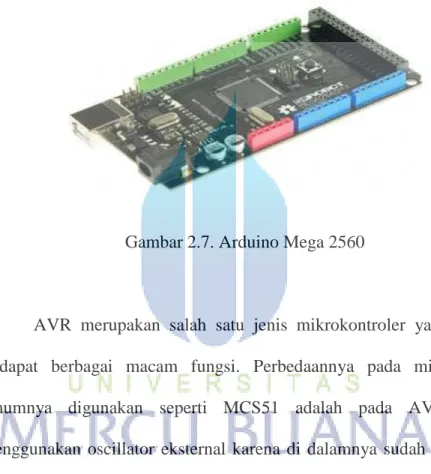Gambar 2.7. Arduino Mega 2560 