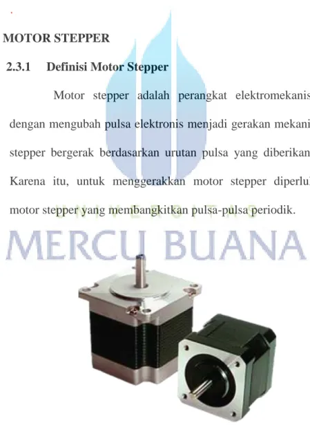 Gambar 2.10. Motor Stepper 
