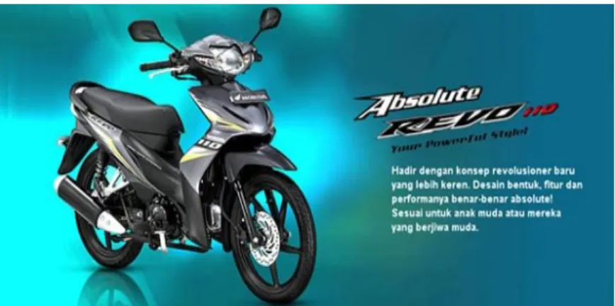 Gambar 2.1. Motor Honda Absolute Revo 2009