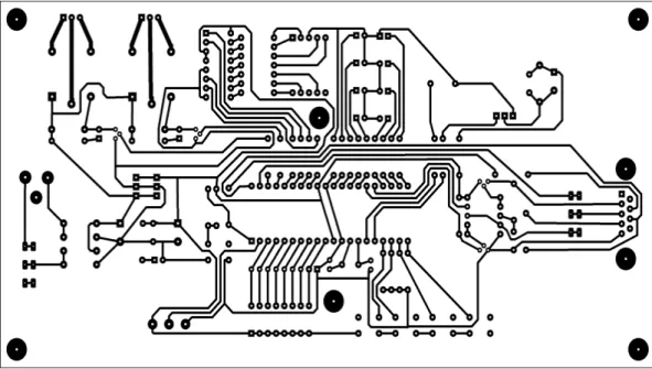 Gambar 3.9 Layout PCB 