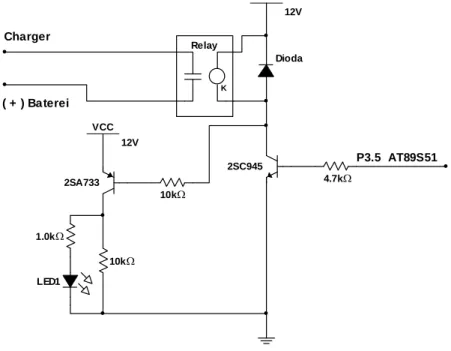 Gambar rangkaian relay  ini ditunjukkan pada gambar 3.3 berikut ini: 