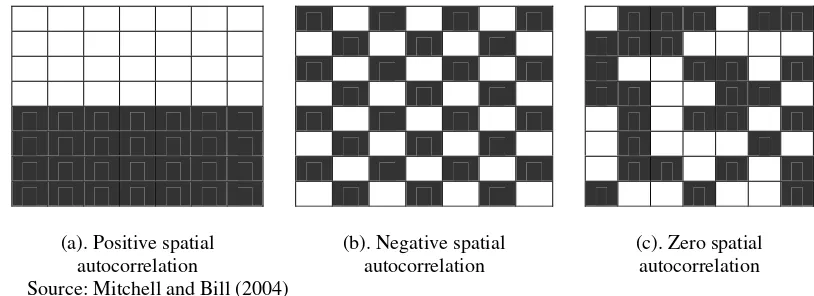 Figure 1. Spatial Autocorrelation Types 