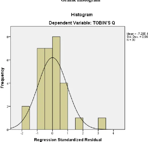 Gambar IV.1  Grafik Histogram 