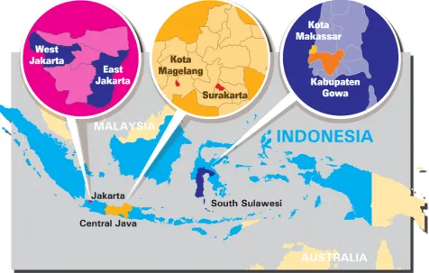 Figure 1. Map of Fieldwork