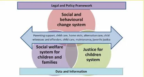 Figure 2: Child Protection System in Indonesia Conceptual Framework 