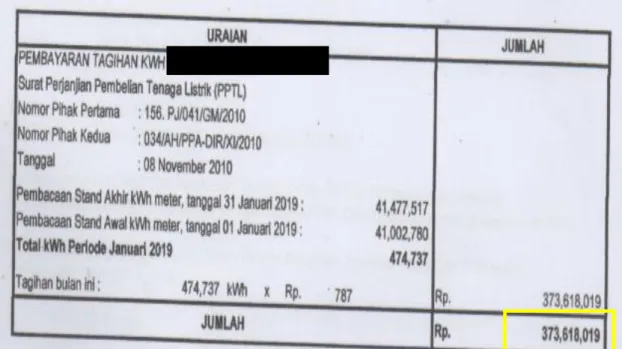 Gambar 3.16  Invoice PT AHP 