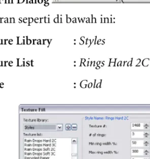 Gambar 2.15. Pengaturan Texture Fill 