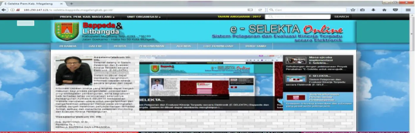 Gambar 4.  Fasilitas Login 