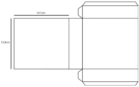 Gambar III.4 Format Desain Packaging Boxset 
