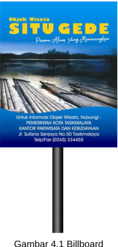 Gambar 4.1 Billboard 