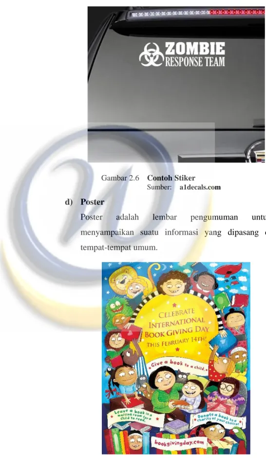 Gambar 2.6  Contoh Stiker 