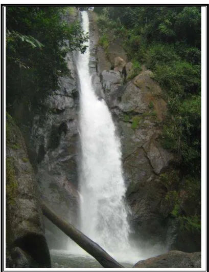 Gambar 4 : Curug (air terjun) Piit yang mempesona 