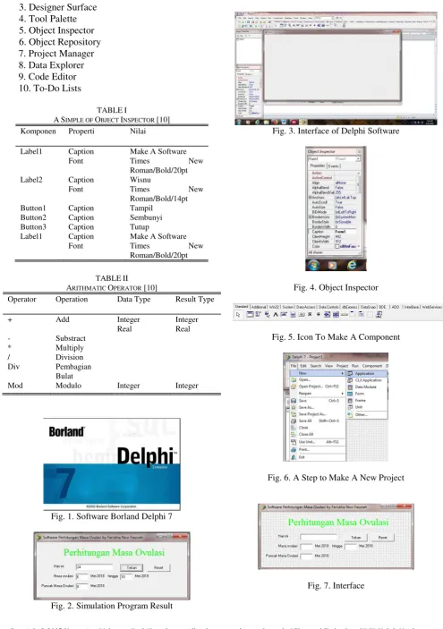 Fig. 7. Interface 