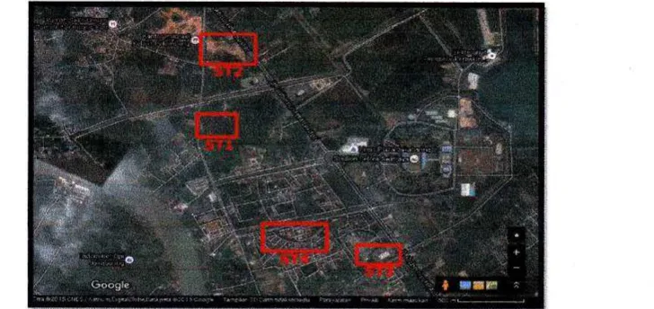 Gambar L Lokasi Penelitian di kawasan Jakabaring kecamatan Seberang Ulu I PalembangSumber: Google MapsKerja