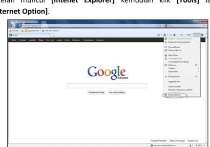 Gambar 1.13. Tampilan Internet Option di Internet Explorer