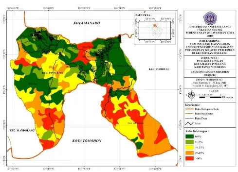 Tabel 3. Intensitas Curah Hujan Kecamatan 