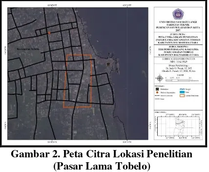 Gambar 2. Peta Citra Lokasi Penelitian 